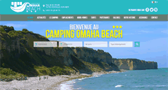 Desktop Screenshot of camping-omaha-beach.fr