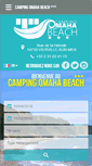 Mobile Screenshot of camping-omaha-beach.fr